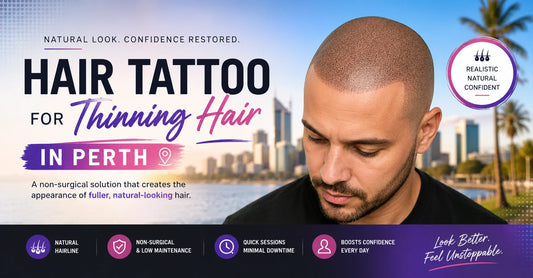 Hair Tattoo for Thinning Hair in Perth