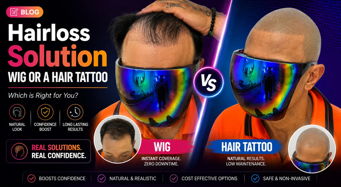 Hairloss Solution Wig Or A Hair Tattoo